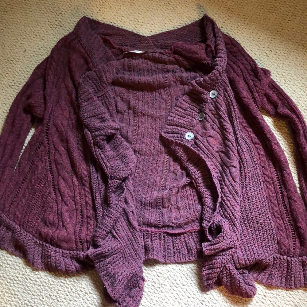 Free People Cardigan!! Size L